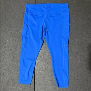 Lululemon Fast and Free High-Rise Leggings – Size 18 (Like New)